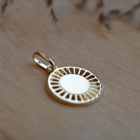 bijou pendentif Jeton Aurore seul