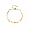 Bracelet maille trombone Maman Vogue x Laudate